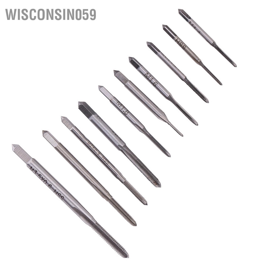 Wisconsin059 10pcs Mini M1 đến M3.5 Máy Tay vòi Dây ren Khai thác