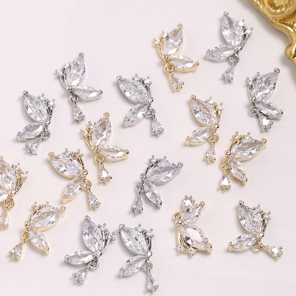 JARRED Đá Đính Móng Tay 3D Lấp Lánh Sang Trọng