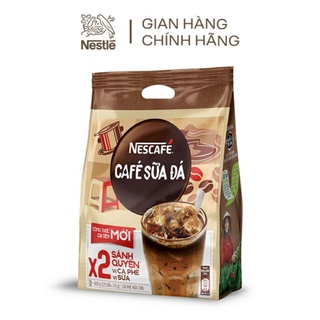 Nescafé - Cà phê hòa tan Nescafé cà phê sữa đá 3in1 (Bịch 25 gói x 24g)