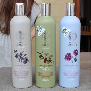 [Còn hàng] Bộ bọt tắm Natura Siberica, 550 ml
