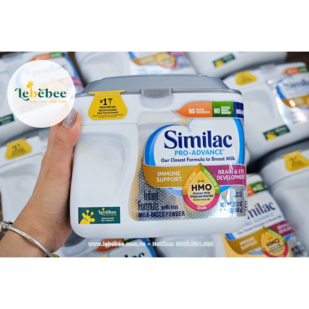 Sữa Similac Pro-Advance HMO cho bé 0-12 tháng