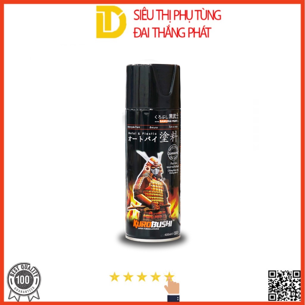 Sơn Samurai sơn xịt xe máy STR600* CHẤT TẨY KEO