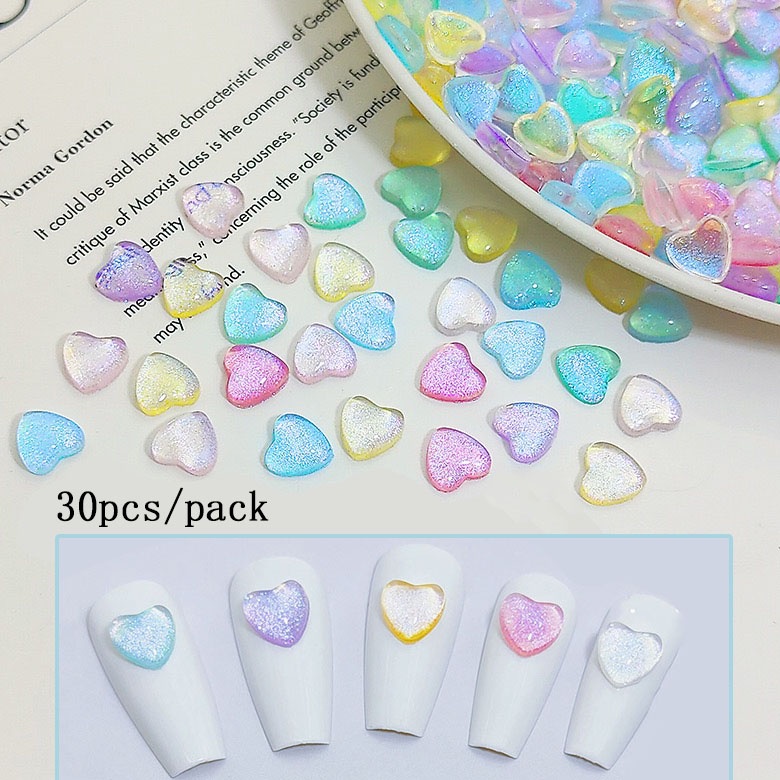 Bộ 30 HạT ĐíNh Trang Trí MóNg 3D