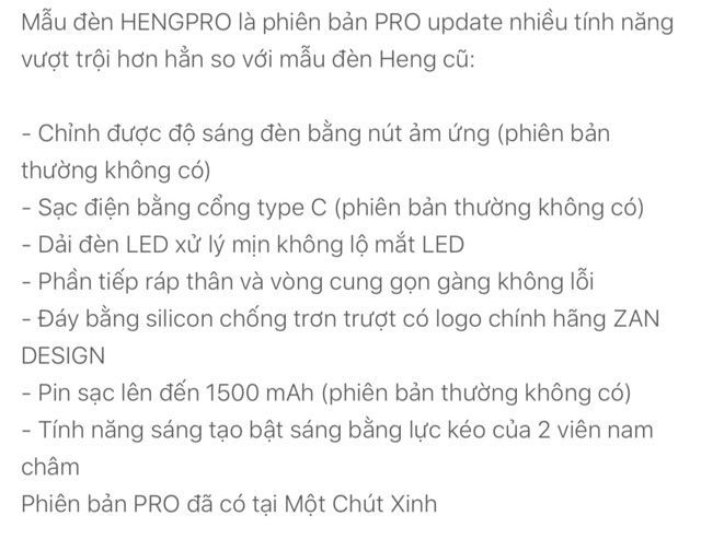 [BH 1 ĐỔI 1] Đèn treo cân bằng ❤️FREE SHIP❤️ Đèn Heng - Hengpro - Đèn ngủ