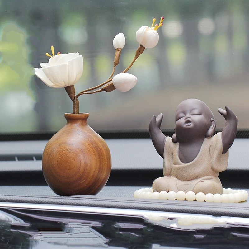 Set Tượng Phật cùng mộc liên hoa , đài sen trang trí taplo