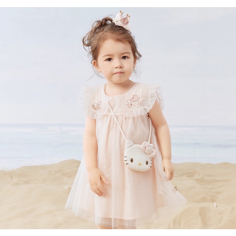 Kẹp và turban Vương miện vải cho công chúa nhỏ