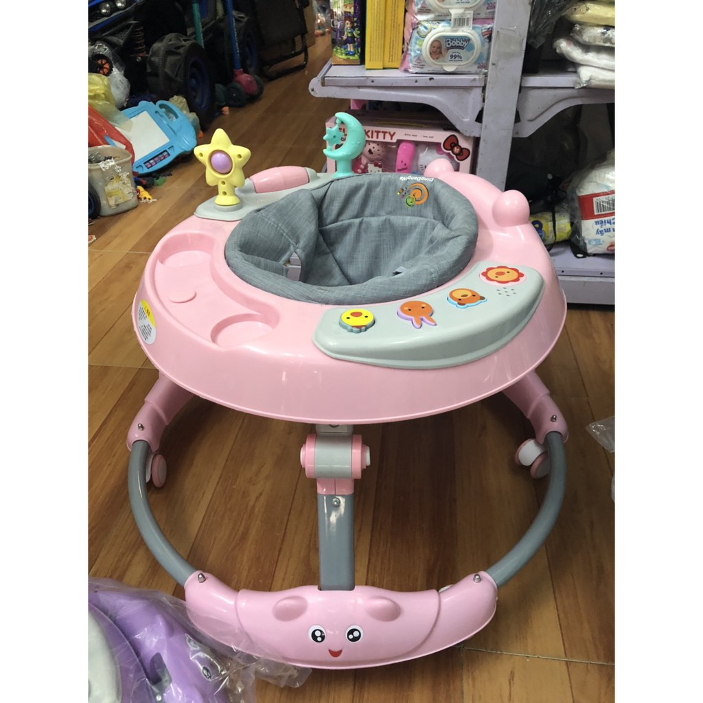 Xe Tập Đi Tròn Có Nhạc Đèn Mèo 5588 Mẫu Mới Nhất