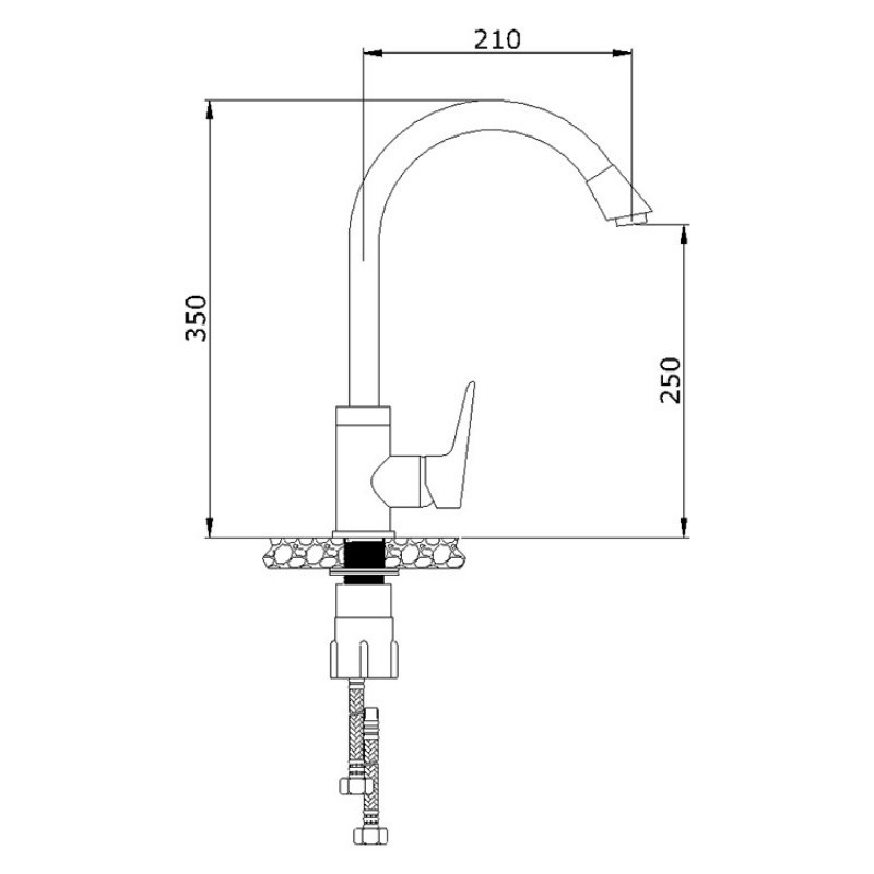 VÒI CHẬU RỬA CHÉN MALLOCA K279N