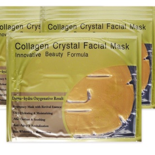 MẶT NẠ MẶT COLLAGEN CRYSTAL FACIAL MASK - LÀM TRẮNG, TÁI TẠO , GIÚP GIẢM THÂM HIỆU QUẢ VÀ NGĂN NGỪA LÃO HOÁ DA