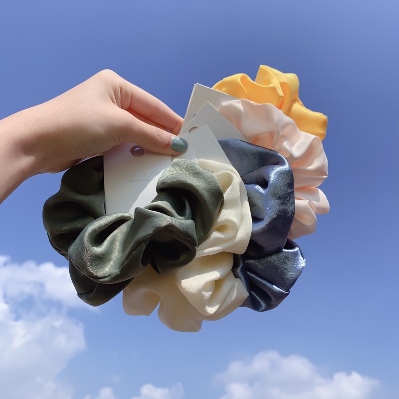 Thun buộc tóc co giãn phong cách hàn quốc dễ thương cho nữ