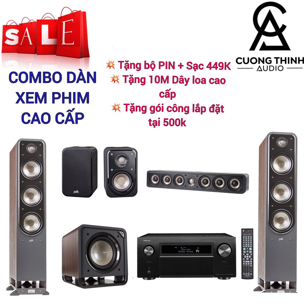 COMBO Dàn xem phim AT-GD35 cao cấp chính hãng new 100%
