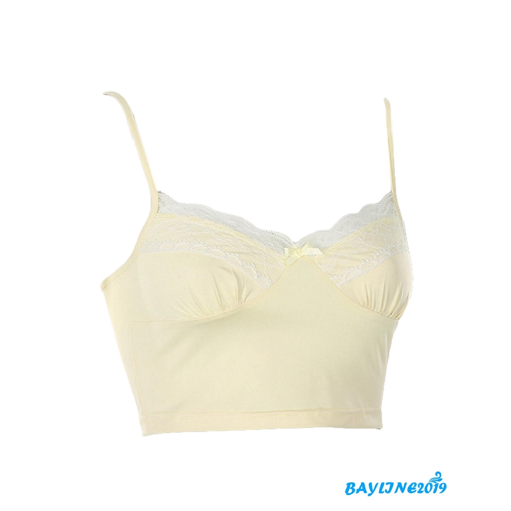  Áo Hai Dây Cổ Tim Phối Ren Quyến Rũ Dành Cho Nữ | BigBuy360 - bigbuy360.vn