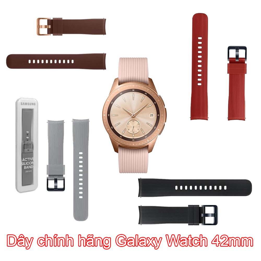 Dây đồng hồ Samsung Galaxy Watch 42mm size 20mm chính hãng
