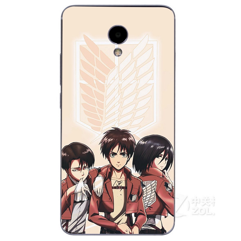 Attack on Titan Cartoon soft cover Meizu M3 M5 Note M5s M5c M6T C9 Pro Note 8 9 Phone tpu Case