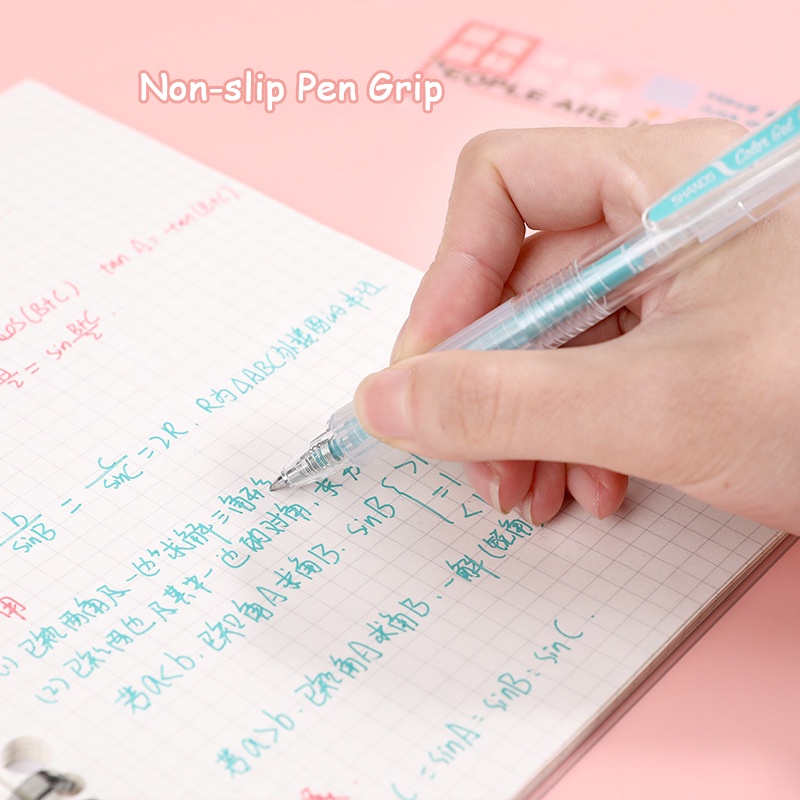 Bút mực gel Morandi 0.5mm nhiều màu sắc có thể thay ruột bút (có bán ruột bút lẻ)