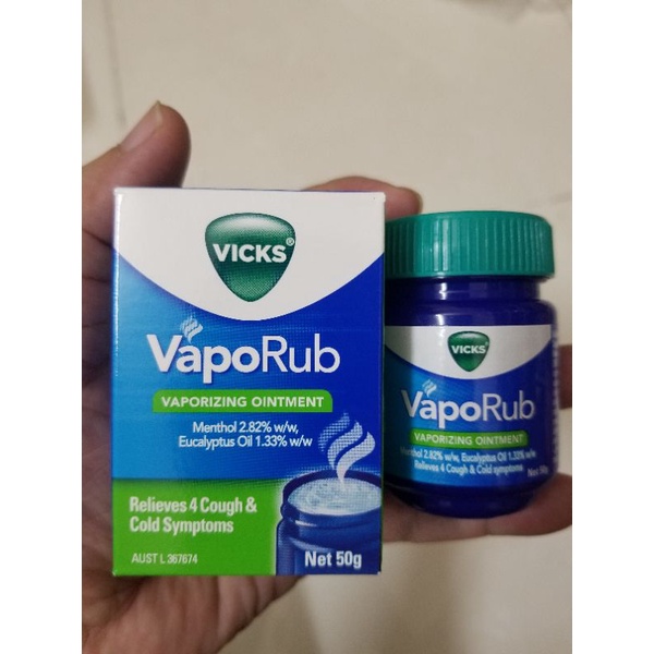 DẦU CÙ LÀ VICKS VAPORUB 50G