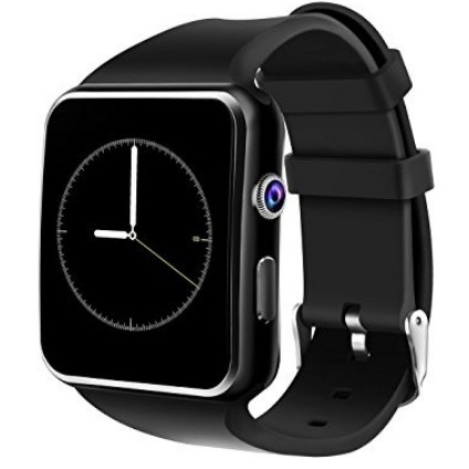 Đồng Hồ Thông Minh Smartwatch Cao Cấp X6 Màn Hình Cong Hỗ Trợ Sim Và Thẻ Nhớ