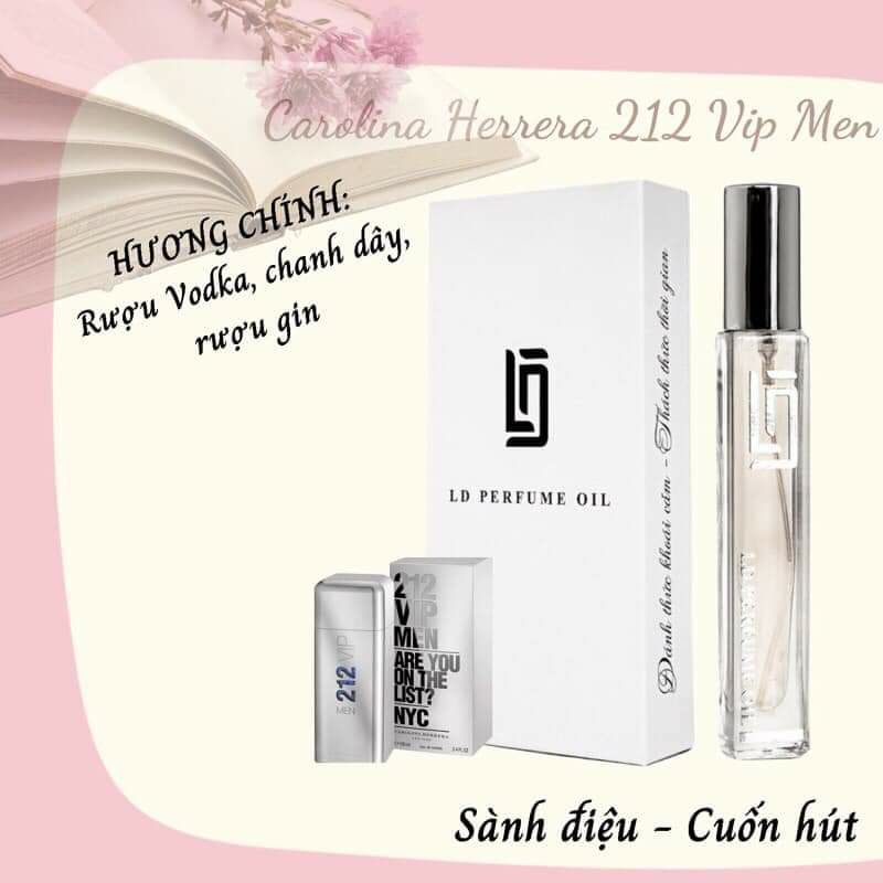 Tinh Dầu Nước Hoa Pháp Nam LD PERFUME OIL