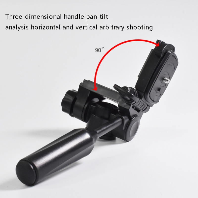 Đầu gắn cxoay 360 độ 3 chiều kèm ốc vít 1/4 inch cho chân máy 3 chân/1 chân