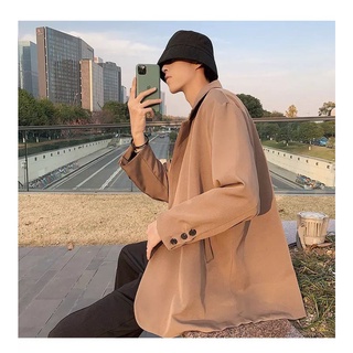 áo khoác blazer vest hàn quốc from unisex trơn