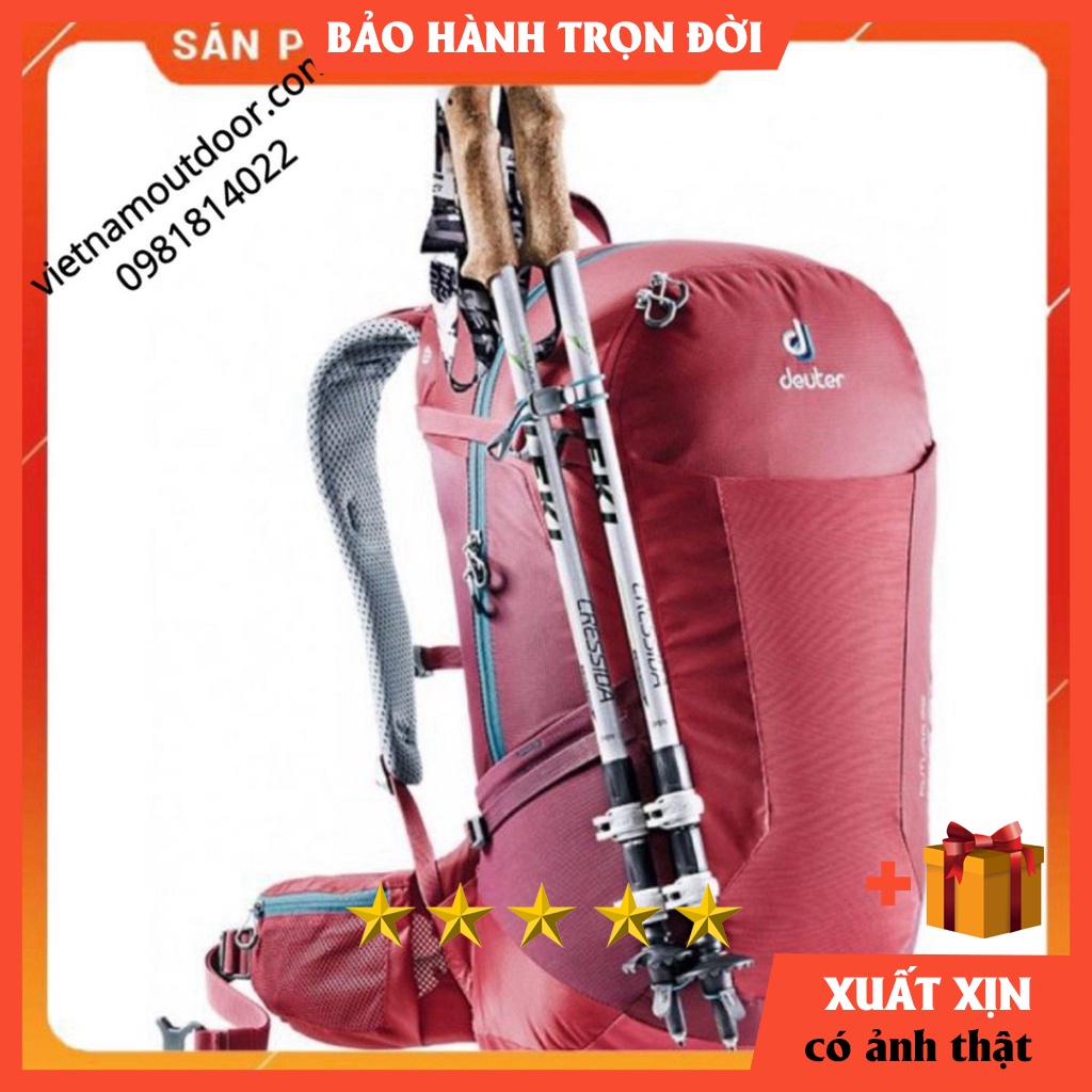 Balo du lịch Deuter Futura 28 model 2022 ( dùng như balo phượt - leo núi - trekking  ) [BẢO HÀNH TRỌN ĐỜI]