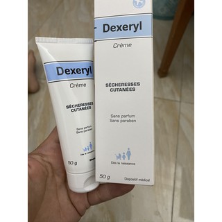 Kem nẻ Dexeryl 50gr dùng được cho trẻ sơ sinh hàng nội địa Pháp