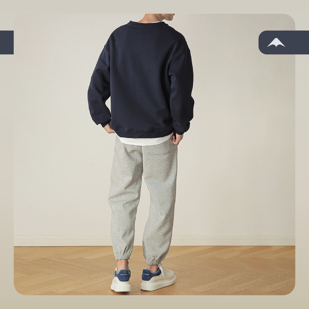 Quần jogger nỉ Finn MARTIAN cạp chung bo gấu quần nỉ da cá năng động form rộng cá tính unisex hiphop | BigBuy360 - bigbuy360.vn