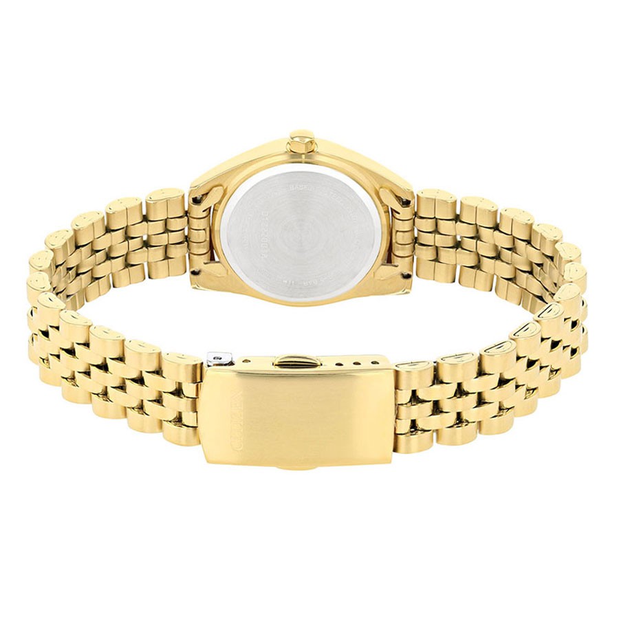 Đồng Hồ Nữ Citizen Đính Đá Swarovski Dây Thép Không Gỉ EU6062-50D - Mặt Xà Cừ