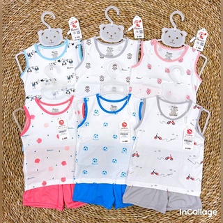 Bộ sát nách sợi tre avaler đủ size cho bé trai và gái