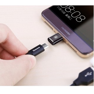 [HCM] Đầu chuyển Type C sang Micro USB hoặc USB Baseus