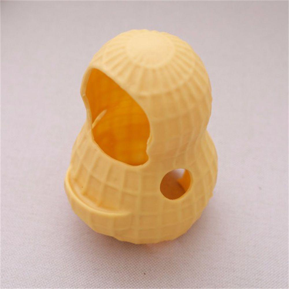 DARNELL Thú Nhồi Bông Hình Hạt Đậu Phộng 12cm Mềm Mại Trang Trí Nhà Cửa