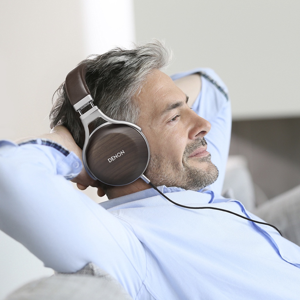 Tai Nghe Denon AH-D5200, hàng chính hãng, new 100%, Bảo hành 12 tháng