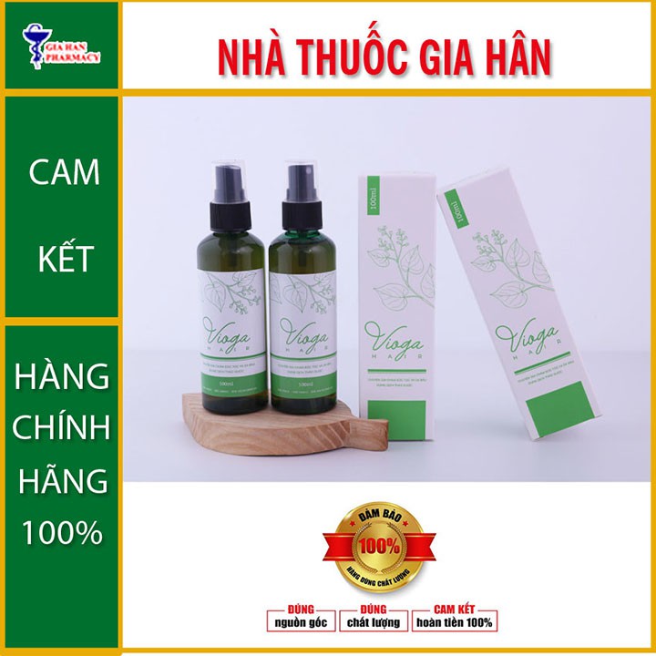 Chai xịt mọc tóc VIOGA HAIR - Phục hồi ngăn ngừa tóc xơ và rụng tóc – chai 100ml