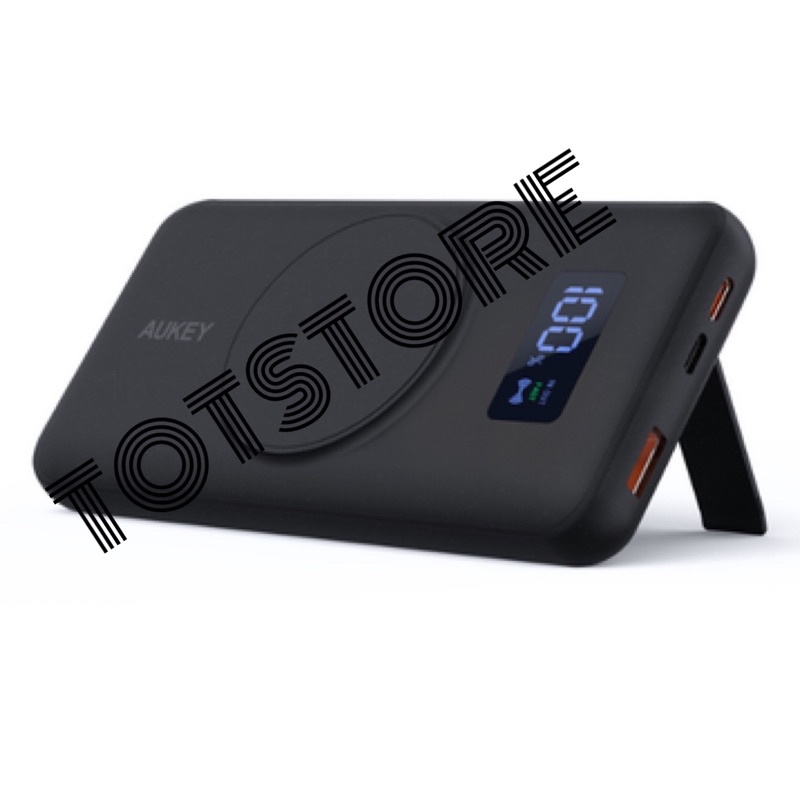 Pin sạc dự phòng kiêm sạc không dây Aukey 10000mAh 15W PB-WL02i NEW