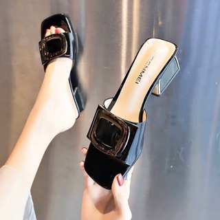 Sục nữ da bóng đế 3cm (ảnh thật)