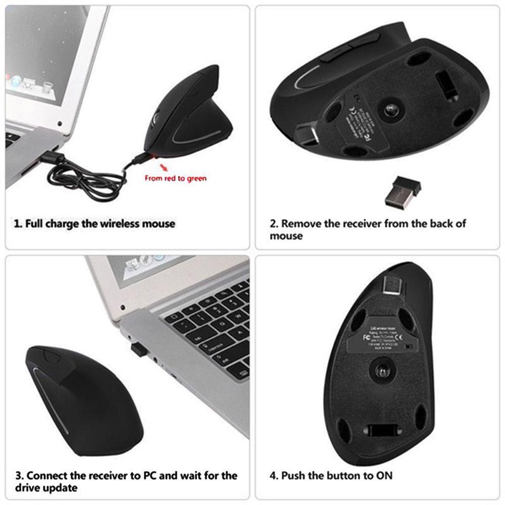 .Chuột không dây 1200 DPI Tiện Dụng