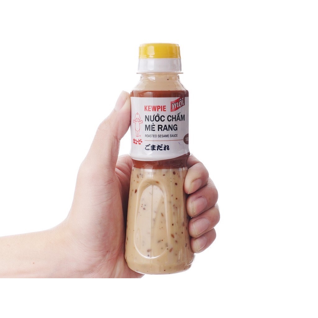 [CHÍNH HÃNG] Nước chấm sốt mè rang Kewpie chai 180ml - Món ngon hơn với sốt mè rang | BigBuy360 - bigbuy360.vn