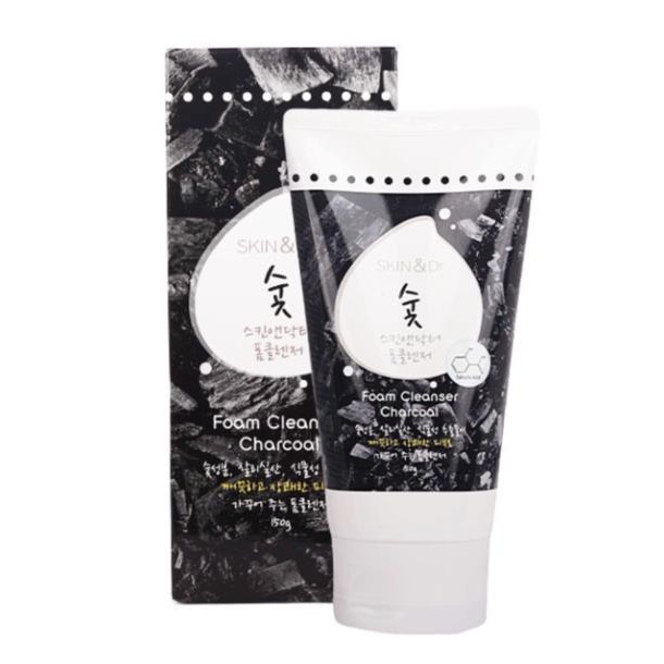 Sữa Rửa Mặt Cho Nam Skin&Dr Than Hoạt Tính 100g - Trắng da kiềm dầu - 30Shine phân phối chính hãng