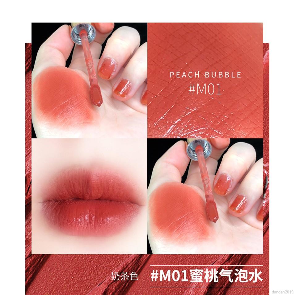 [Hàng mới về] Son môi lì chống thấm nước chất nhung mềm mịn không dính cốc | BigBuy360 - bigbuy360.vn