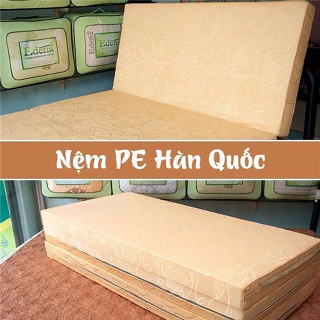 Nệm PE 1,8Mx2Mx5cm Korea Hàn Quốc GẤP 3- giao nhanh 1h