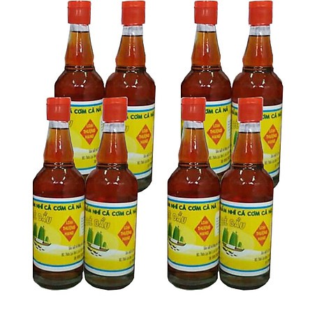 Nước Mắm Bé Bầu, Cà Ná, Chai Thủy Tinh 500ML (1 Thùng 6 Chai)