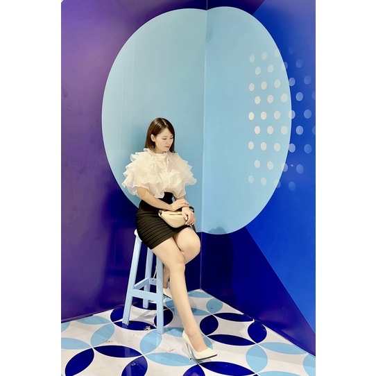 Áo tím bèo tầng điệu đà ulzzang  160421 TP18