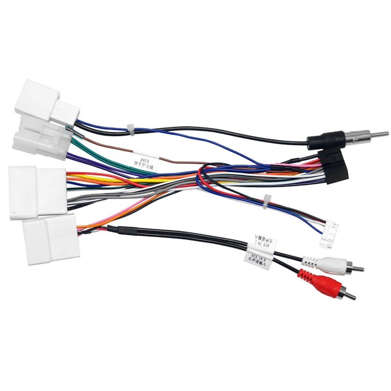 Dây Điện Nối Âm Thanh 16pin Kèm Hộp Canbus Cho Xe Hơi Toyota Prado