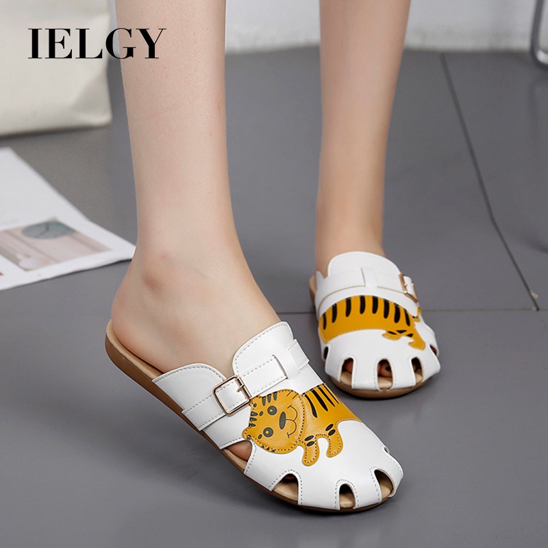 IELGY Dép bít mũi  chống trượt dễ thương cho con gái