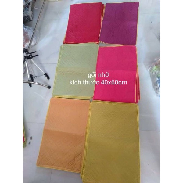 Sỉ Phôi gối mầm non vỏ+ruột in theo yêu cầu 19,5k