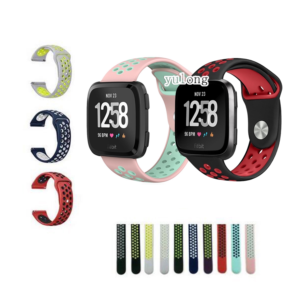 Dây Đeo Đồng Hồ Silicone Cho Fitbit Versa 2 lite se