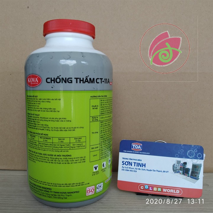 Chống thấm tường KOVA loại 1kg