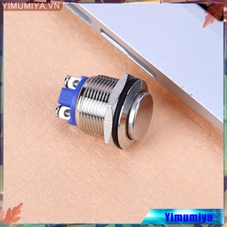 Nút công tắc kim loại 19mm 12V chống nước cho xe hơi