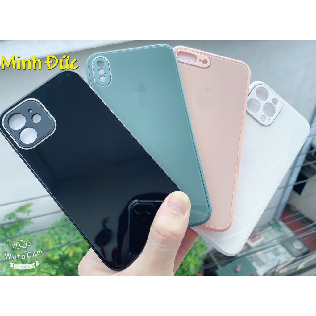 ốp kính viền vuông chống bẩn bảo vệ camera bao sang trọng