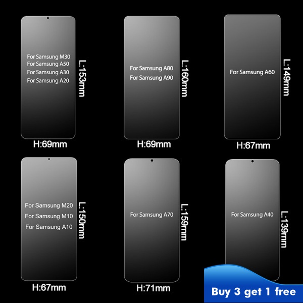 SAMSUNG Kính Cường Lực Bảo Vệ Toàn Màn Hình Cho iPhone 5 5S 6 6S 7 8 SE 11 12 13 Plus Pro Mini X XS XR Max 2020 A50S M30S M30 A30S